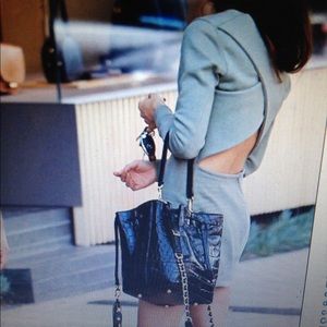 Maurie + Eve criss cross back top with studs